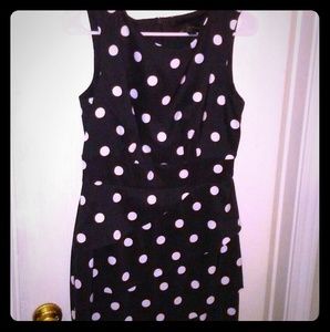 Connected Apparel polka dot dress